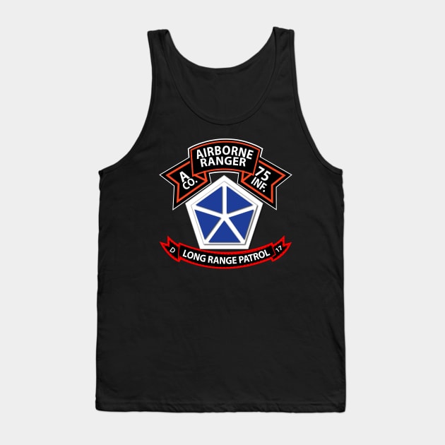 A Co 75th Ranger - D - 17th INF - LRSD Tank Top by twix123844